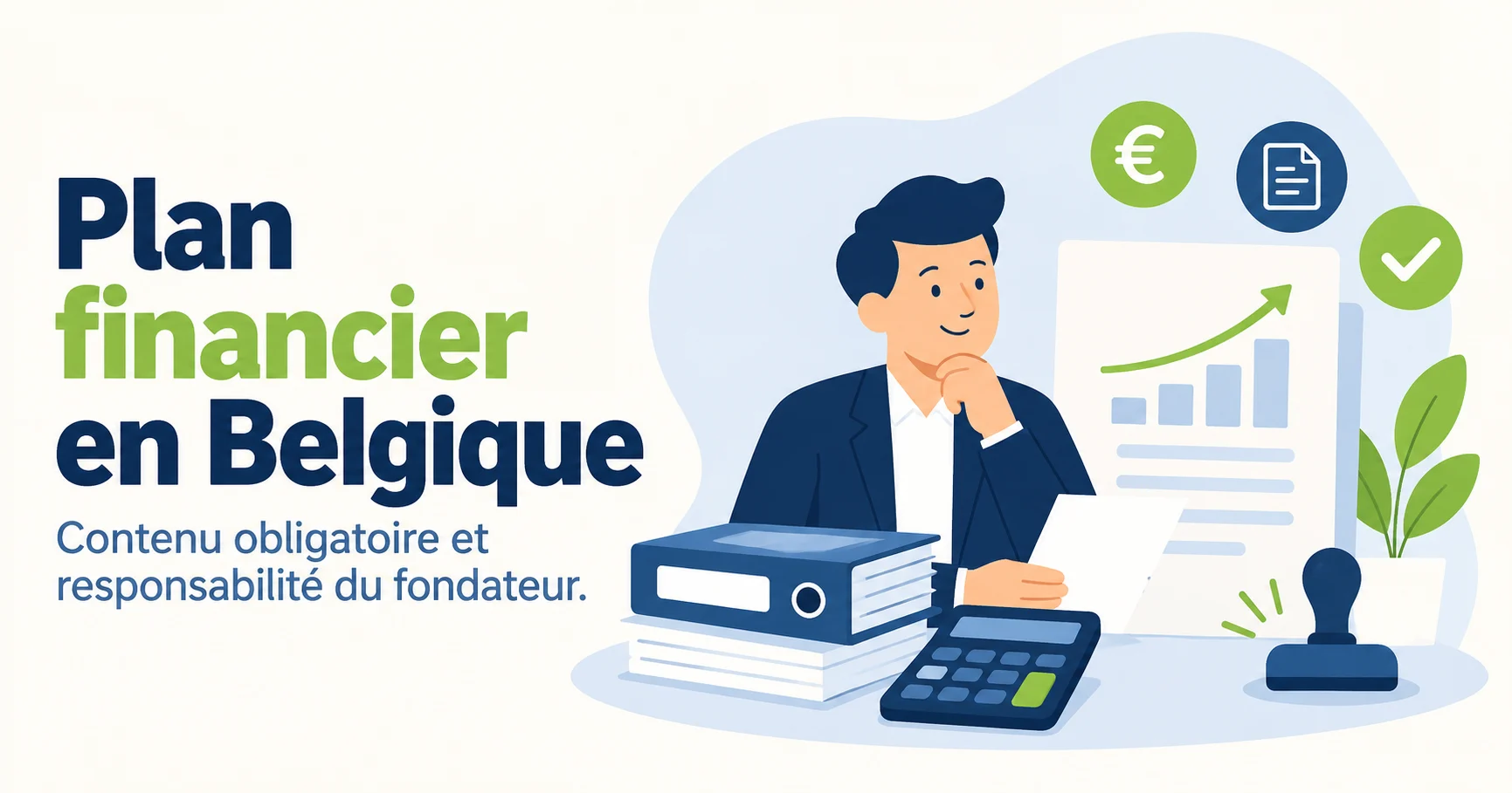 Le plan financier en Belgique : contenu obligatoire et responsabilité du fondateur